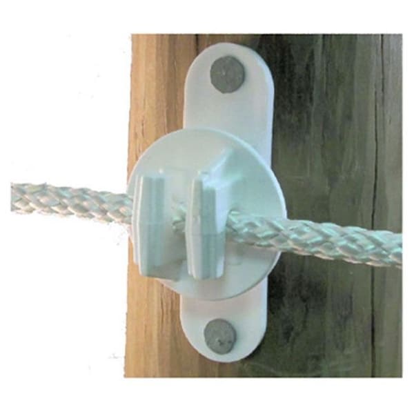 Dare Products Dare Products SNUG HTW Wood Or Vinyl Post Insulator; Equine White; 25 Piece 145633 - main